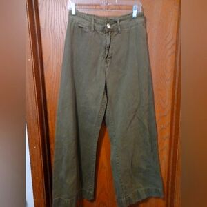 Like new high waisted wide leg jeans